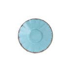Porland Seasons Turkuaz Ergonomik 11 cm 6 Adet Çay Tabağı
