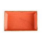 Porland Seasons Turuncu 10x16 cm Kahvaltı ve Meze Tabağı