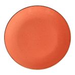 Porland Seasons Turuncu 28 cm Düz Tabak