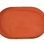 Porland Seasons Turuncu 32 cm 6 Adet Kayık Tabak