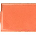 Porland Seasons Turuncu 35 cm Porselen Peynir Tabağı