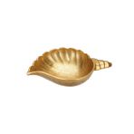 Porland Shell Altın 24x6 cm Dekoratif Tabak