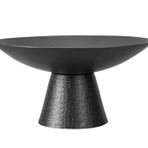 Porland Sia Siyah 37x19 cm Ayaklı Kase