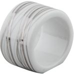 Porland Silver Wavy 5 cm Yüzük Peçetelik