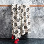 Porland Snowflake 125x150 cm Koltuk Şalı