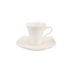 Porland Square Alumilite 200 cc 6 Adet Tabaklı Çay Fincanı