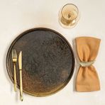 Porland Stoneware Genesis 22 cm 4 Adet Düz Tabak