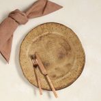 Porland Stoneware Natura 29 cm Düz Tabak
