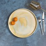 Porland Stoneware Pearl 27 cm 4 Adet Düz Tabak