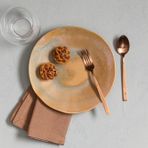 Porland Stoneware Savanna 23 cm 4 Adet Düz Tabak