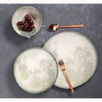Porland Stoneware Selene 3 Parça Tek Kişilik Yemek Takımı