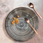 Porland Stoneware Vintage 29 cm Düz Tabak