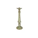 Porland Tia Yeşil Metal 45 cm Şamdan