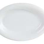 Porland Troy 20 cm Beyaz Kayık Tabak