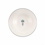 Porland Vaso Piccolo 23 cm Desen5 Çukur Tabak