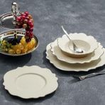 Porland Vintage Altın Yaldız 24 Parça 6 Kişilik Yemek Takımı