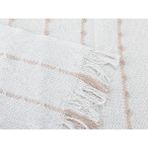 Porland Vittoria Naturel Tek Kişilik Pike 160X220CM - Beyaz
