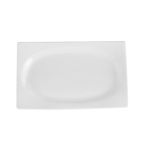 Porland Zen Beyaz 18 cm 2 Adet Kayık Tabak
