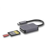 Porodo 2'si 1 Arada Usb-C Kart Okuyucu Sd Microsd