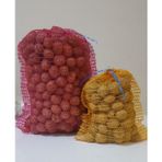 Porpora Shop Ipli Çuval, File Soğan-Patates-Ceviz Çuvalı, 26Cm*48Cm, 100 Ad, 5Kg Ürün Taşır, Kırmızı Renkli.
