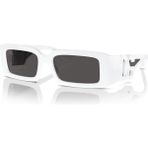 Porsche Design Dolce & Gabbana 6197 3312/87 53-17 Kadın Füme Mat Camlı Beyaz Asetat Çerçeve Güneş Gözlüğü