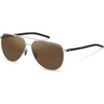 Porsche Design Güneş Gözlüğü P8968 63D604 - Altın - Siyah