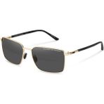 Porsche Design Güneş Gözlüğü P8973 58D415 - Altın - Siyah