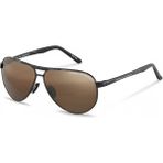 Porsche Design P8649J Erkek Güneş Gözlüğü - Siyah