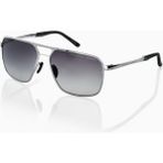 Porsche Design P8966 61B226 Erkek Güneş Gözlüğü - Gümüş