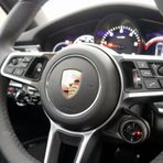 Porsche Gold Metal Direksiyon 3m Logo Amblem