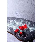 Porselen Diyari 6Li Gardenya Cam Kase - Cerezlik (10X10x5