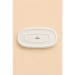 Porselen Diyarı Perla 2'li 25 cm Oval Beyaz Kayık Tabak Kahvaltılık & Mezelik & Sunum Tabağı
