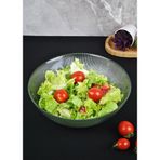 Porselen Diyarı Vargas Cam Salata Tabağı Sunum Cips Tabak 22 Cm Servis Kasesi- 1 Adet