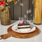 Porselen Faylinn Pasta Tabağı - Renkli - 19 cm - Çok Renkli - TEK EBAT