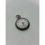 Porselen Kadran Kurmalı Cep Saati 48Mm 2.El