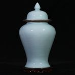 Porselen Kavanoz Antika Çiçekli Zencefil Kavanozu Vazo Zencefil Kavanozu Vazo Geleneksel Dekoratif Seramik Çiçek Vazoları Ev Dekoru Düğün-B, A-H32xw17cm,A-H32xw17cm