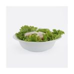 Porselen Salata Kasesi Çok Amaçlı Sunum Tabağı 23 cm Porselen Kase Beyaz Kase