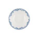 porselenden Blue Dream 6 kişilik 16 cm Porselen Çorba Kasesi Seti Mavi Çiçek Desenli