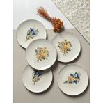 Porser Lily Tuval Pasta Takımı 21cm 6 Kişilik 6 Parça Tvl6ptprs10 Çok Renkli