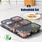 Porsima 2043 6 Bölmeli Tepsili Kahvaltılık