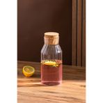 Porsima 2095 Mantar Kapaklı ve Cam Başucu Sürahisi 950 ml