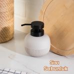 Porsima 3120 Banyo ve Mutfak Sıvı Sabunluk 450ML Taupe - Krem - renk