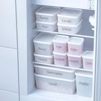 Porsima Etiketli 14 Lu Cok Amacli -20°C Derin Dondurucu Gida Erzak Saklama Kabi Seti