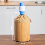 Porsima PBT-592 Bambu Damacana Kılıfı Kumaş Korumalı Ipli Hasır Kılıf 35*42CM 19LT - 19 lt