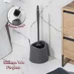 Porsima Sb-776 Silikon Wc Tuvalet Banyo Fırçası Klozet Fırçası An