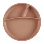 Porsiyon Vakumlu Mama Tabağı Woody Brown (3 Adet)