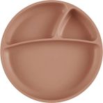 Porsiyon Vakumlu Mama Tabağı Woody Brown (4 Adet)