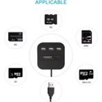 Port 2.0 USB Çoklayıcı ve Kart Okuyucu Concord C-847