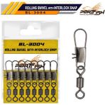 Port Fish BL-3004 Bilyalı Fırdöndülü Klips - Seçeneği: 10