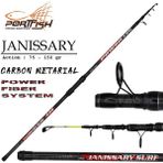 Port Fish Janissary 300 cm 75-150 gr Atarlı Karbon Teleskopik Olta Kamışı